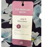 CAbi NWT Floral Ellery Long Sleeve Shift Dress Royal Flower Size Small Feminine Photo 2