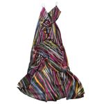 Michael Costello  x REVOLVE Atienne High Low Maxi Dress w/ Train in Multi Size M Photo 3