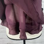 Free People  Intimately Small Crop Top Cami Tank Vetiver Bloom Burgundy Sequins Photo 2