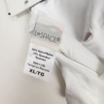 l*space L* x Tessa Brooks Sammie Bikini Top White Size XL NWT Photo 3