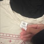 moon and sun t shirt Tan Size L Photo 1