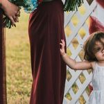 David's Bridal  Maroon / Wine Formal Dress  Photo 1