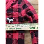 PINK - Victoria's Secret I Only Sleep In Pink Size Small Red Plaid PJ Sleep Shirt Pajamas Nightshirt City Photo 4