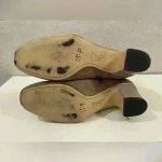 Joan & David ‎ Women’s Suede Leather Tan Color Ankle Booties Size 9.5 Photo 11