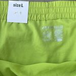 Old Navy  bright neon green athletic shorts size large (34) NEW Photo 2