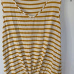 Green Envelope Los Angeles Striped Shirt Yellow Photo 0