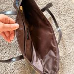 Vtg Tosca Blu Made Italy Leather Python Embossed Shoulder Shopping Bag Elegant Brown Photo 11