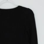 Loft  Womens Wool Blend Crewneck Sweater Size XS Pearl Cuffs Preppy Quiet Luxury Photo 6