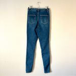 ASOS  | Blue High Waisted Skinny Jeans Sz 28 Photo 2