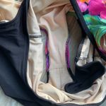 Vtg 90s The Slim Suit Swimsuit Floral & Black size 22W Photo 3