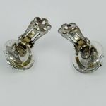 Vintage Coro Moon Glow Iridescent Opal Look Clip Photo 5