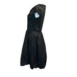 Merona  Dress Womens 2 Black Eyelet Dark Cottagecore Peasant Prairie Cowgirl Photo 2