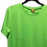Daisy Neon Green Short Sleeve Tee Shirt Size Large Photo 2