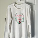 Life is Good  Winter Is Magic Cardinal Long Sleeve Crusher Top XL Christmas Photo 2