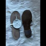 Jack Rogers  Chic White Iconic Embellished Sandals Photo 2