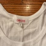Goldie  White tank Photo 1