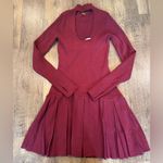 Free People  Emmy Mini Dress in Aged Red Medium Photo 6