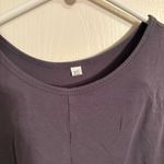 Grey Cropped Tank Top Purple Size XS Photo 2
