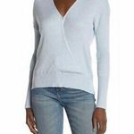 Nordstrom Elodie Faux Wrap V-neck Ribbed Knit Long Sleeve Sweater Photo 0