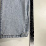 Missguided MISGUIDED Riot High Rise Mom Jeans Women US 12 Light Wash Denim Blue Deep Pocket Photo 2