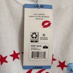Wildfox NWT Miss American Dream White Cotton T Shirt Photo 3