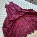 NBD Brielle Raspberry & Magenta Pink Flared Base Midi Dress Sz XS Extra Small Photo 9