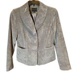 Tribal Blazer Jacket Faux Suede Lined Shawl Collar Size Small Photo 0