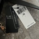 Lauren Ralph Lauren Large Reversible Tote Bag in Dark Olive/Belting Print, NWT Green Photo 12