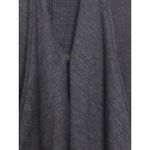 Logo Lounge Jacket Womens XL Colorblock Open Waterfall Cardigan Faux Suede Trim Purple Photo 4