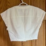 Madewell Denim Top White Photo 4
