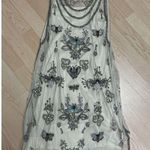 Anthropologie 25. Euc  Foret Insect Bug Beaded Dress S Rare Photo 7