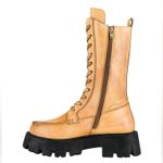 Free People 🆕 | JONES LACE-UP BOOTS | MACADAMIA | SIZE: US 8 (EU 38.5) Photo 4