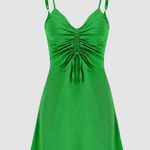 Cider Retro Emerald Cami Dress Photo 0