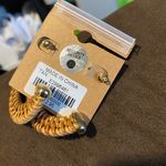 Buckle brand new earrings hoop rattan boho beachy Photo 1