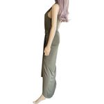 Spy Zone Exchange High Low Dress With Rhinestone Waist Green Photo 6