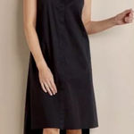 Soft Surroundings  Claudette Shirt Dress‎ Black S Photo 0