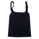 Free People Intimately Square One Seamless Women’s Cami Top Black SZ XS/ S #1659 Photo 3