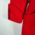 Kathryn Dianos Red Wool Cashmere Coat 6 Vtg 80s Power Dressing Old Money Chic Photo 4