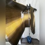 NWOT Ace Sweater Vest Sleeveless Drape Open Front One Size Fits All Green Photo 3