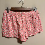 Kate Spade  ♠️ Pink Floral Pajama Short Set Tank- Size Small Photo 4