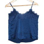 Abercrombie & Fitch Women's  Royal Blue Lace Polyester Camisole Tank Top Size XS Photo 1