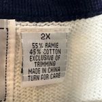 Storybook Knits Red White Blue Stars Size 2X Tank‎ Sweater Beaded NWT Summer 4TH Photo 4