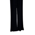Year of Ours Lounge Pants‎ Flare Ribbed Jersey Knit Black Size XS Photo 8