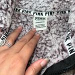 PINK - Victoria's Secret PINK Cozy Sherpa Sweater - Purple Photo 3