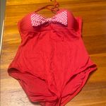Matilda Jane  Red One Piece Swimsuit Photo 0