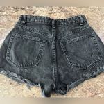 ZARA  Charcoal Jean Shorts Photo 1