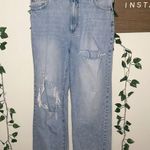 Garage  Wide Leg Ripped Jeans Photo 0