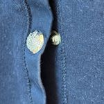 Ralph Lauren Lauren  Cotton Knit Sweater Cardigan Coastal Grandma Large Navy Photo 4