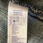 Forever 21 XXI Premium denim Gothic Distressed Studded Denim Jacket Sz S Skater Photo 11