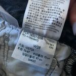 Levi's 501 Black Denim Shorts Photo 3